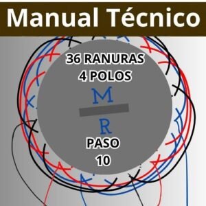 Manual Técnico Motor Trifásico 36 Ranuras 4 Polos Paso 10